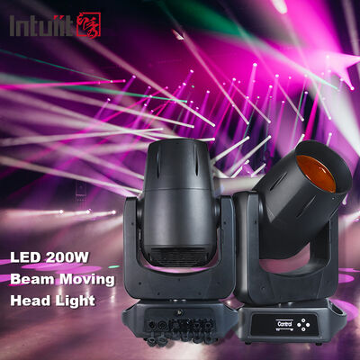 Đèn pha di chuyển chùm tia LED 200W IP66 Chiếu sáng sân khấu ngoài trời chống nước DMX512 Điều khiển cho tòa nhà khách sạn Triển lãm công viên giải trí Landmark