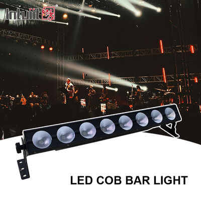 8x15W RGB 3-in-1 DMX512 đèn LED dây chuyền tường máy giặt Bàn diễn đàn Ánh sáng trong nhà Ánh sáng giặt trong nhà cho nhà thờ Studio sự kiện