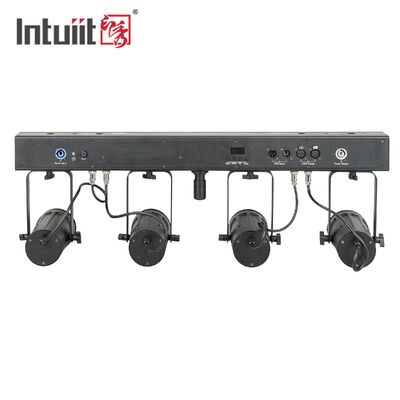 Bộ Đèn LED PAR Uplighting RGBW 4-trong-1 4x20W — Hệ thống Wash Sân khấu DMX512 Chùm tia hẹp 4.5° dành cho Đám cưới, DJ & Sự kiện