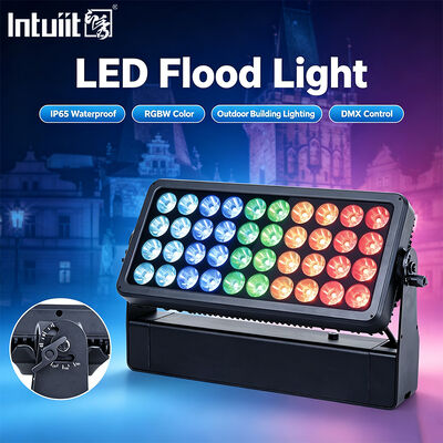 400W RGBW 4-in-1 IP65 ngoài trời đèn LED dây chuyền tường rửa ️ Lượng cao DMX512 rửa ánh sáng cho tòa nhà, cầu & ánh sáng kiến trúc quy mô lớn