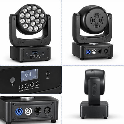 Đèn Moving Head Wash RGBW 4in1 19x8w DJ Disco Sân khấu LED