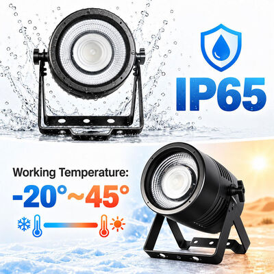 LED 200W RGBL COB Stage Par Can Lights with 36x2W 4in1 RGBW Backlight Led Par Light for DJ Disco Party Wedding Event