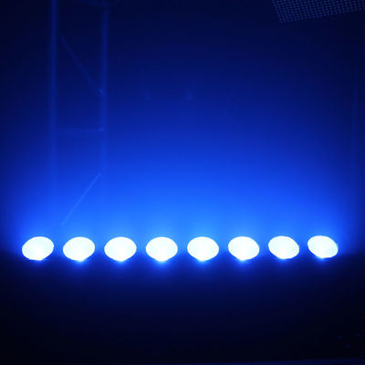 Đèn LED DMX DJ 8x15W Kiểm soát nước Máy giặt ma trận RGB COB Máy giặt tường LED
