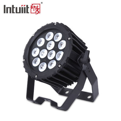 Chuyên nghiệp 12pcs 4in1 12x3W LED ngoài trời Par có thể ánh sáng chiếu sáng sân khấu RGBW kim loại nhôm DJ rửa Par Nightclub ánh sáng