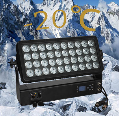 Đèn Rửa Tường LED 400W Zoom RGBW Chống Thấm Nước Ngoài Trời Cho Thành Phố, Cảnh Quan, Tòa Nhà Cao Tầng