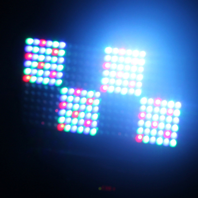 Ánh sáng hiệu ứng LED sân khấu 240V 36 W RGB đầy đủ màu sắc LED nguyên tử ánh sáng nhấp nháy cho bữa tiệc