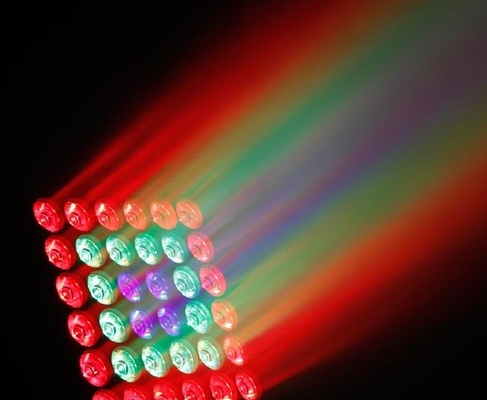 Ma trận Pixel 6x6 LED Di chuyển đầu trộn màu ánh sáng cho bữa tiệc