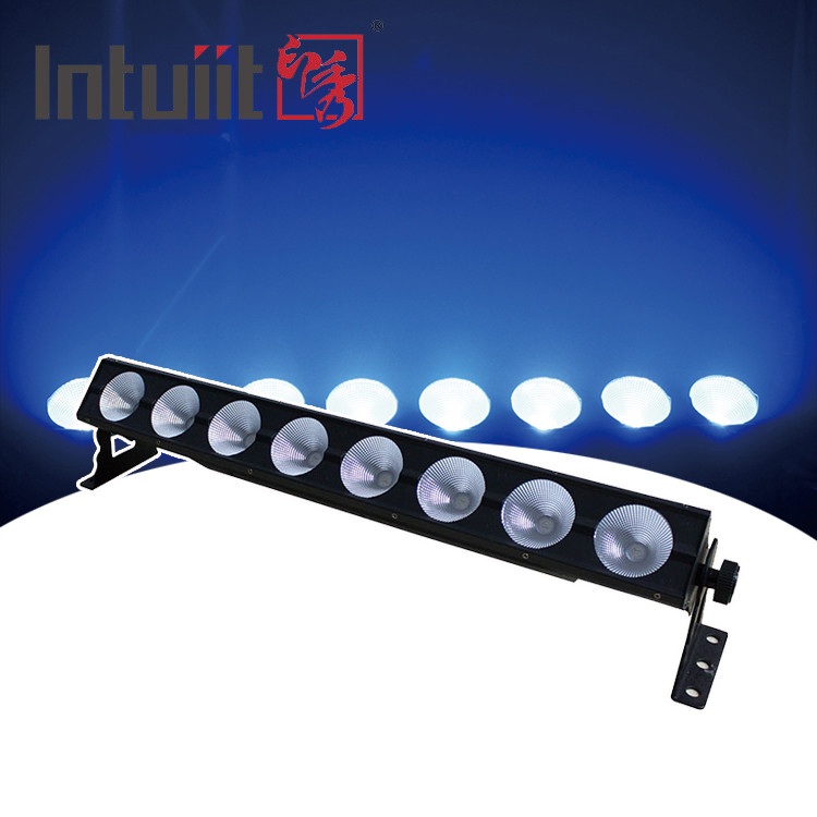 8 * 15W RGB 3in1 zoom bar dẫn Pixel Light Rainbow Effect Zoom Sweeper Rửa sân khấu concert đám cưới