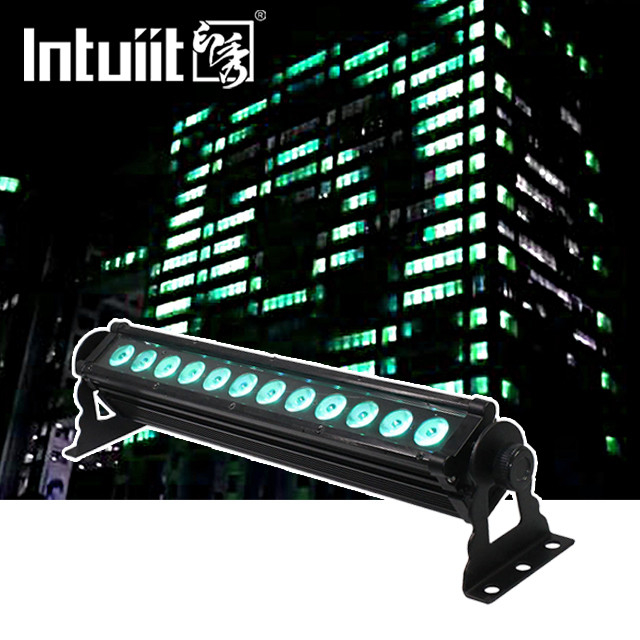 Âm thanh dmx hoạt động 0,5 Meter 12pcs 3W 3in1 rgb dẫn đèn thanh tường rửa thanh đèn LED chuyên nghiệp đèn máy giặt tường