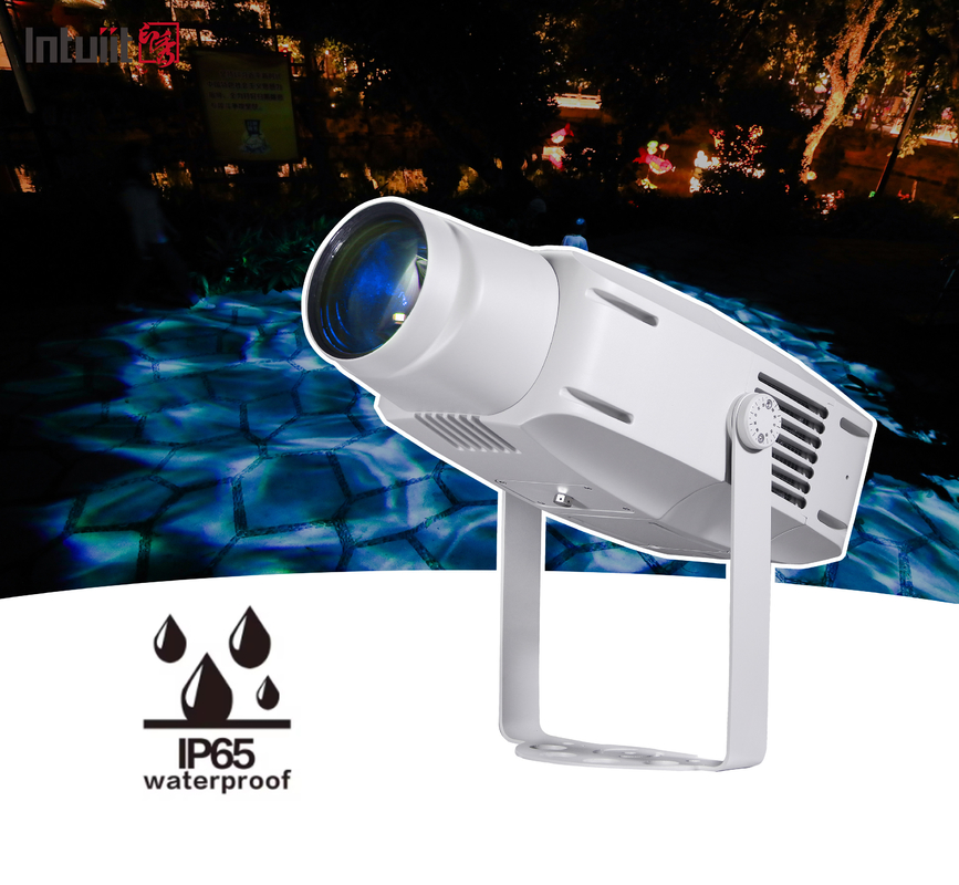 400W ngoài trời Led Gobo Projector Waterproof High Resolution Logo Projector Bên ngoài đèn Gobo