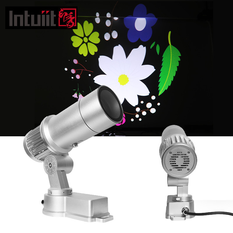 Bên ngoài chống nước xây dựng tường 60w Laser Logo tùy chỉnh sàn hình ảnh chiếu Tòa nhà LED Gobo Projector Led quảng cáo