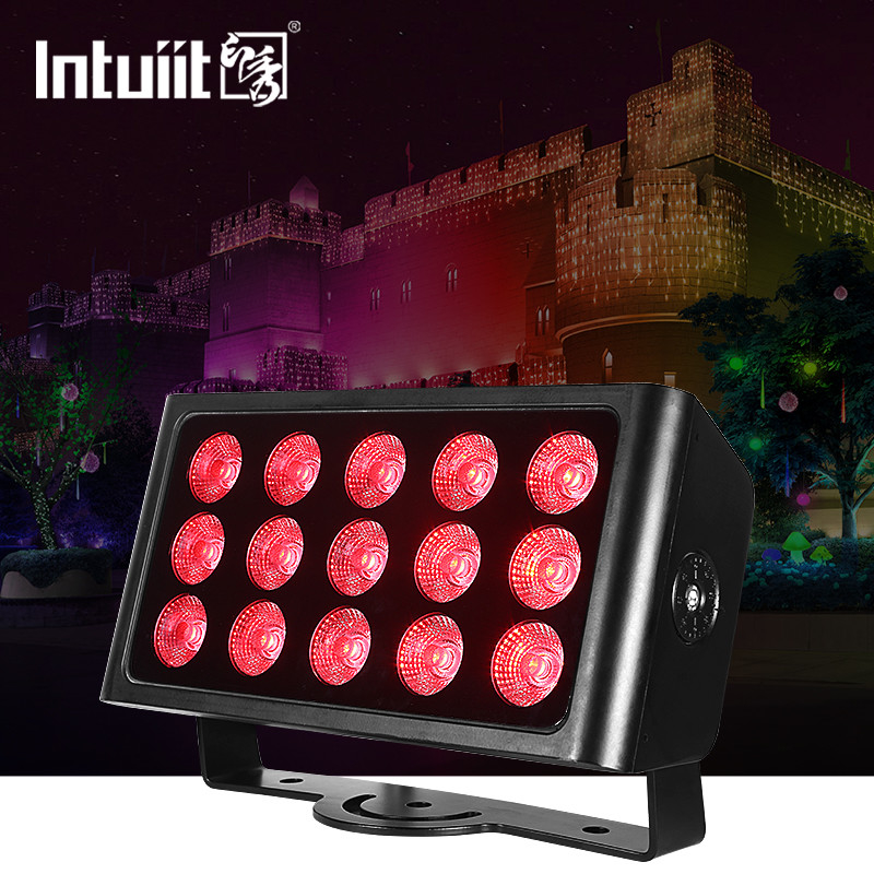 Ánh sáng ngoài trời 80w chống nước 15pcs 4in1 Rgbw LED thành phố màu rửa ánh sáng