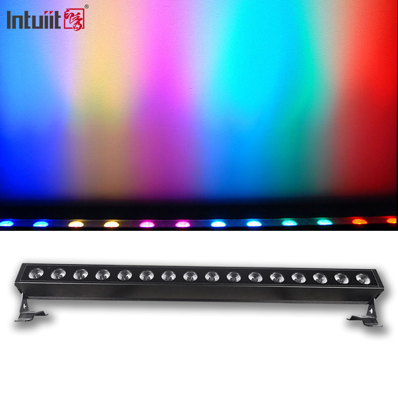 Ống nhôm chống nước ip65 ánh sáng ngoài trời 16 * 5w dmx512 rgbw led tường máy giặt