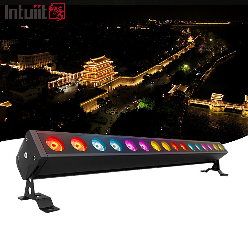 Ống nhôm chất lượng cao ngoài trời chống nước IP65 16x5w đèn LED Wall Washer Đèn tuyến tính