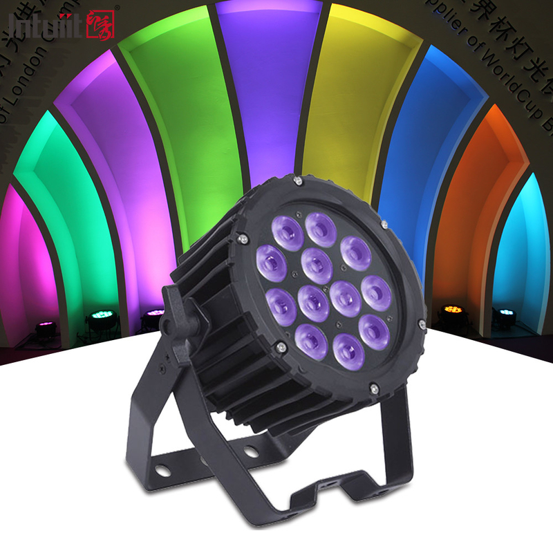 Đèn rửa mini DMX 12X3W rgbw đèn disco led par có thể đèn sân khấu cho bữa tiệc disco dj