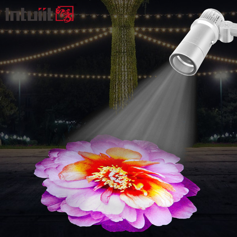 Đèn chiếu Led Gobo 60w Đèn chiếu thay đổi màu tự động Led Đèn chiếu ngoài trời Đèn chiếu Gobo Logo tùy chỉnh Đèn chào đón