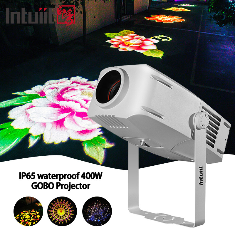 Máy chiếu logo tùy chỉnh Gobo Cho cửa hàng kinh doanh ngoài trời và trong nhà hình ảnh đèn LED IP65 chống nước