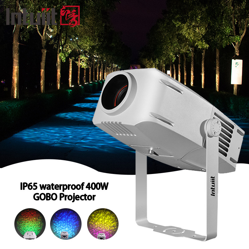 400w ngoài trời màu sắc Water Pattern đèn dẫn hiệu ứng đêm câu lạc bộ ánh sáng Ip65 chống nước cảnh quan đèn ánh sáng Gobo Projector