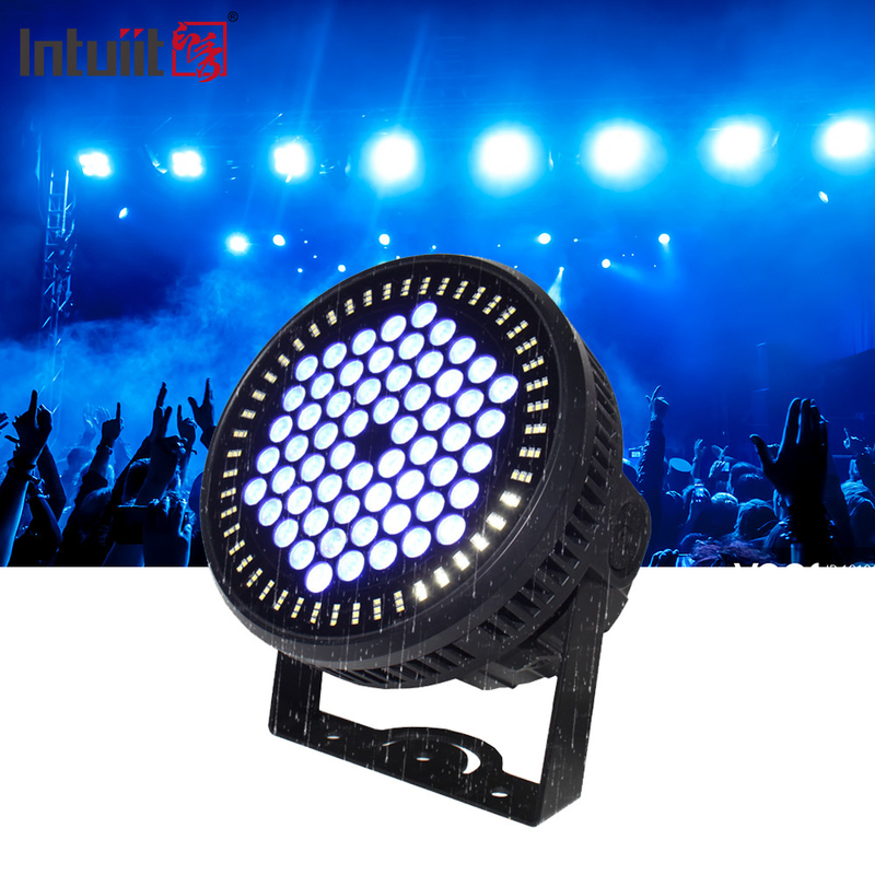 Đèn LED RGBW công suất cao 60 đèn DMX512 60x12W bóng đèn disco party ánh sáng sân khấu ánh sáng cho thanh trần