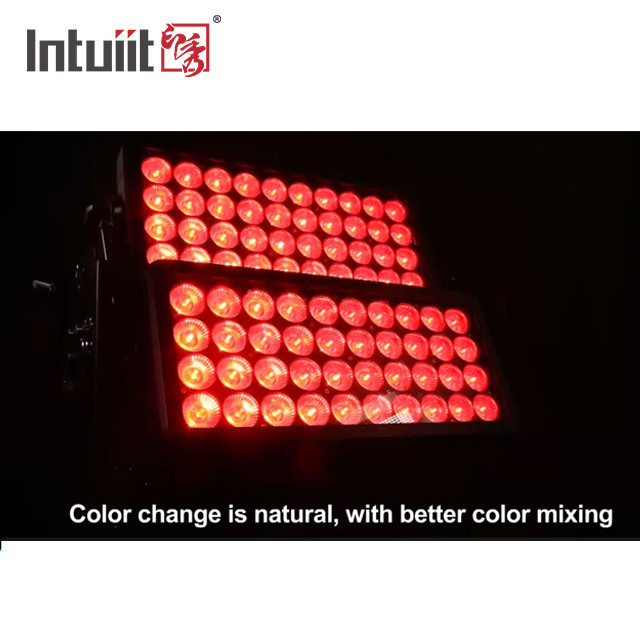 Ánh sáng sân khấu Dmx Led Wall Washer Light 400W 800W 1500W IP65 ngoài trời City Color RGBW Strobe