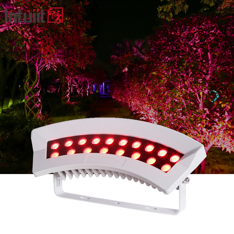 Led Tree Hug Lamp ngoài trời dmx512 36W RGBW màu sắc vườn điểm ánh sáng cảnh quan Ánh sáng IP65 nhôm led hug cây ánh sáng