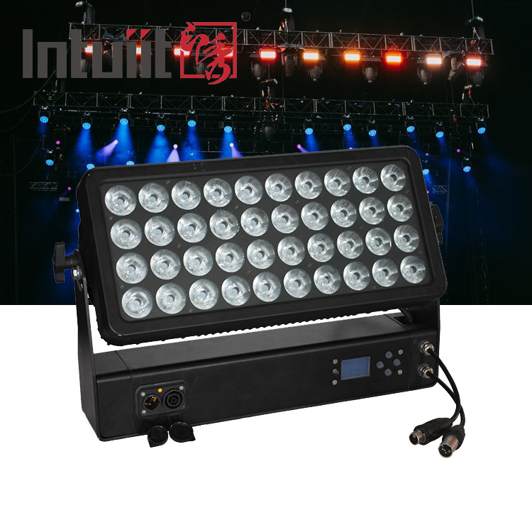 City Color Wash 400W Led Wall Washer Light RGBW 4in1 Hợp kim nhôm IP65 DMX512