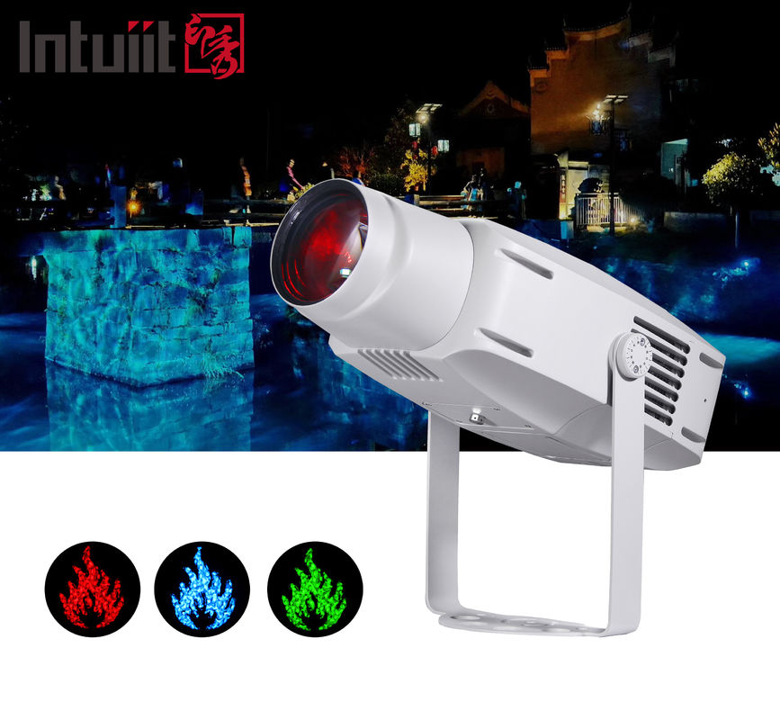 Quảng cáo Công viên giải trí ngoài trời Động lực nước sóng chiếu ánh sáng chống nước 400w Led hiệu ứng sóng nước máy chiếu