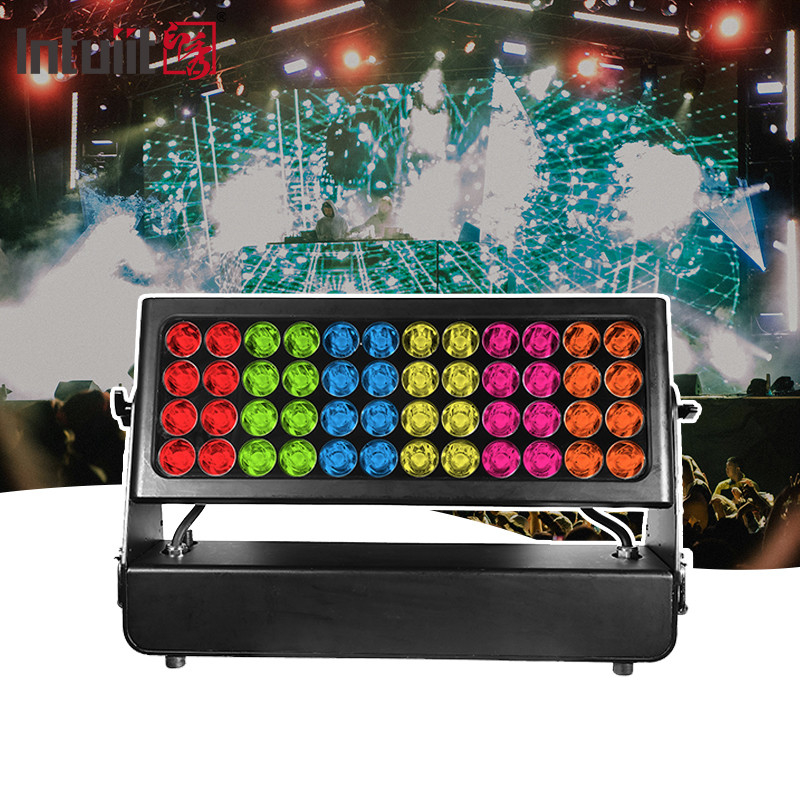 1500W RGBW 4in1 thành phố màu LED ngoài trời Wall Wash ánh sáng DMX512 chống nước IP65 năng lượng cao đèn thành phố