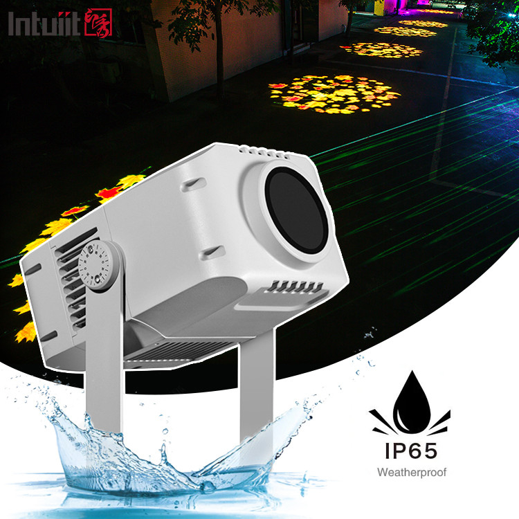 Không thấm nước 100W Logo tùy chỉnh Quảng cáo Rotating gobo Projector Light Đèn quảng cáo ngoài trời