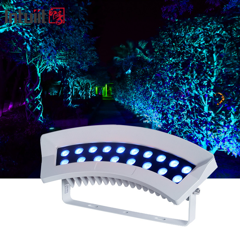 DMX512 36W rgbw màu sắc dẫn ôm cây ánh sáng IP65 chống nước cây đèn điểm ánh sáng ngoài trời vườn cảnh quan ánh sáng