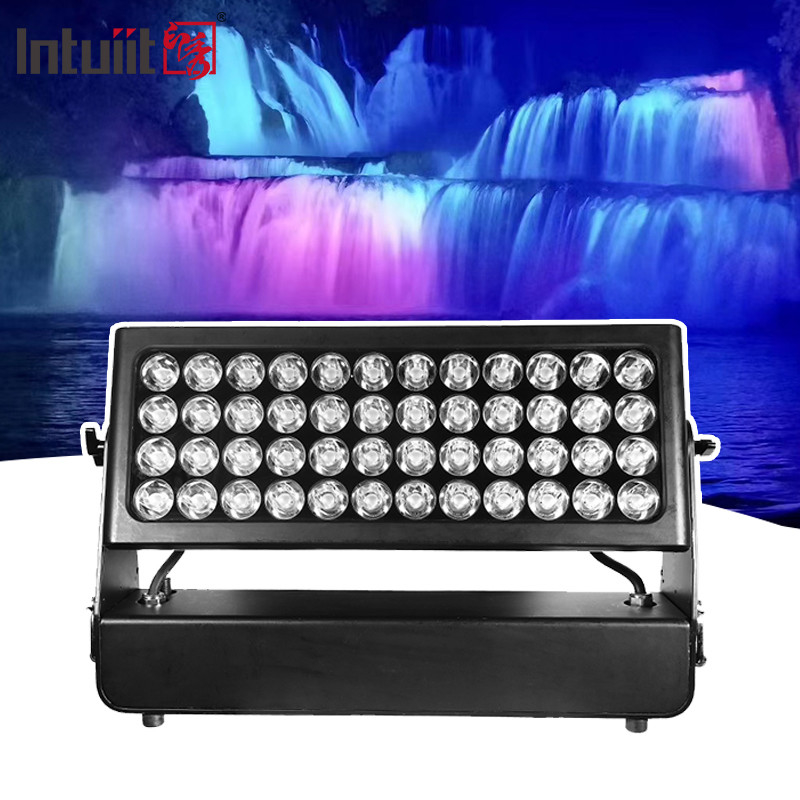 Ánh sáng màu thành phố 1500W RGBW 4in1 Ip65 Kiểm soát nước tòa nhà cao Ống rửa tường Ánh sáng sân khấu