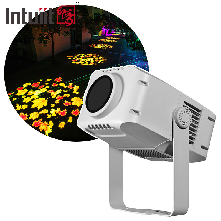 Gobo Projector ngoài trời 100W Waterproof Quảng cáo Logo tùy chỉnh Màu sắc đầy đủ LED Waterproof Logo Projector