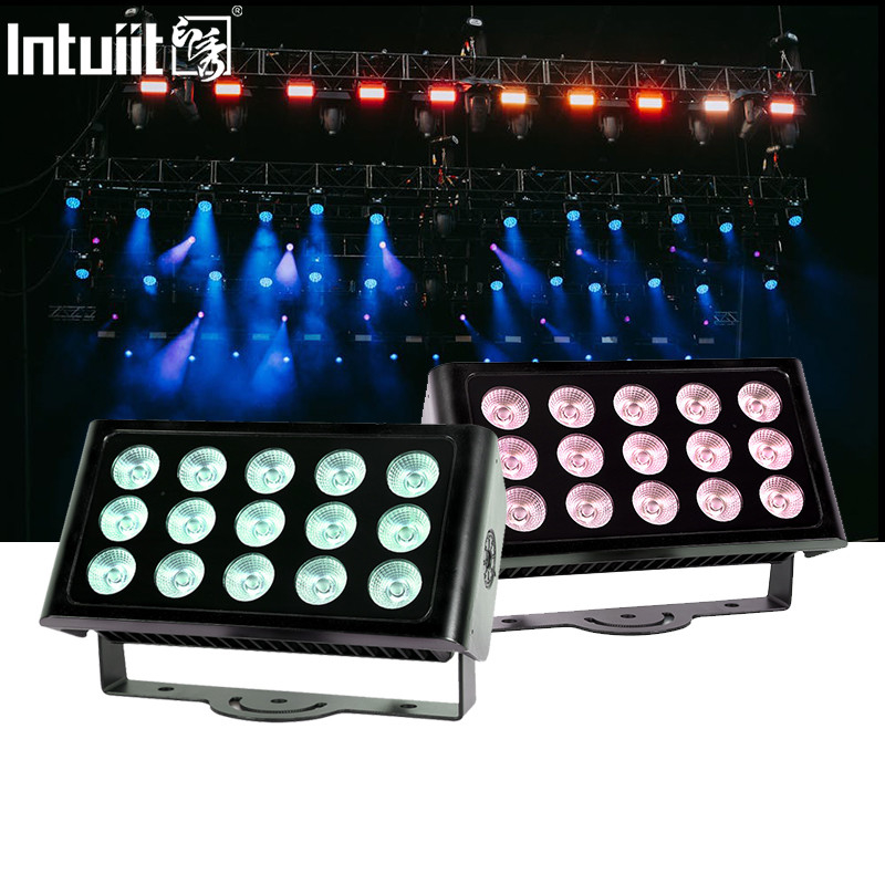 Kiểm soát không thấm nước IP65 City Color COB 80W RGBW ngoài trời Led Wall Wash Flood Light