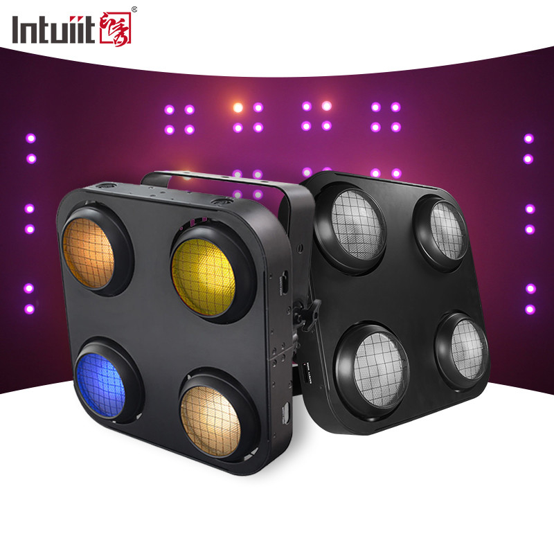 IP65 4x90w RGB Led Cob Audience Blinder Light Outdoor Waterproof 4 Eyes Blinds