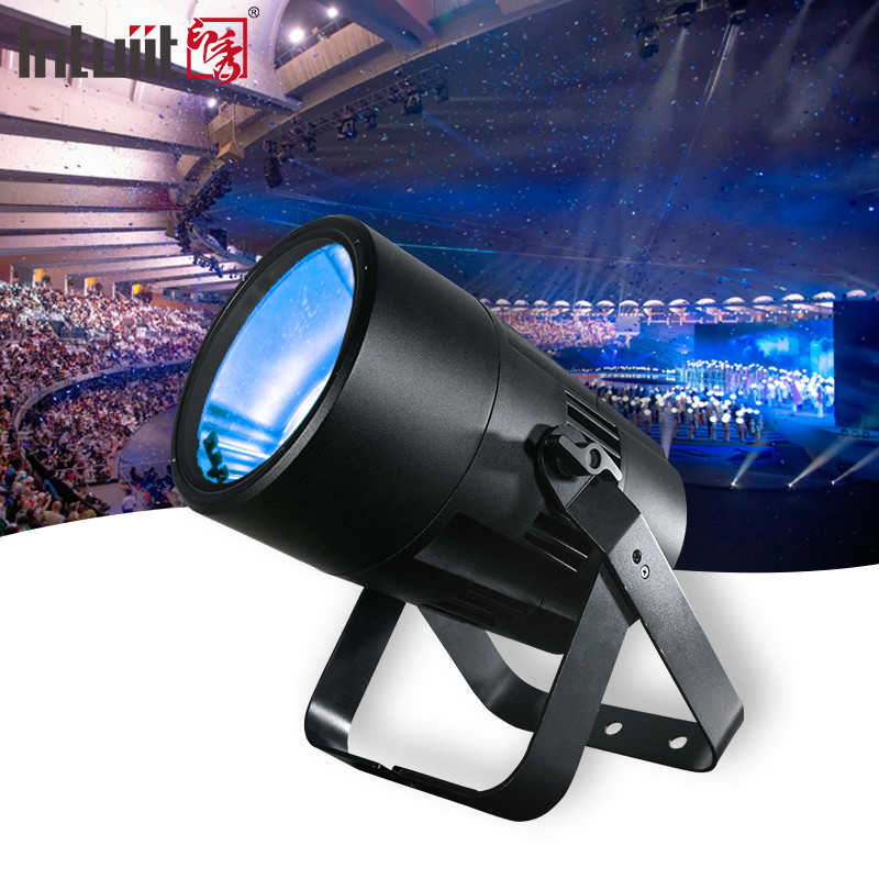 200W COB LED Light Zoom tuyến tính 10 đến 55 độ RGBW Nhà hát phòng họp Flood Light DMX LED Par