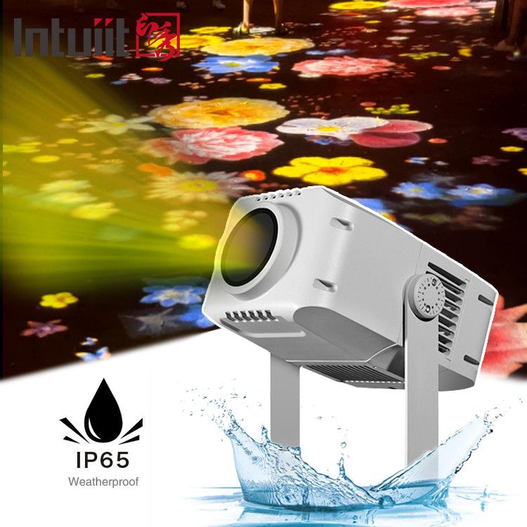 LED Gobo Logo Projector 100w IP65 DJ Light Stage Effect cho Công viên Khu vườn Dự án cảnh quan
