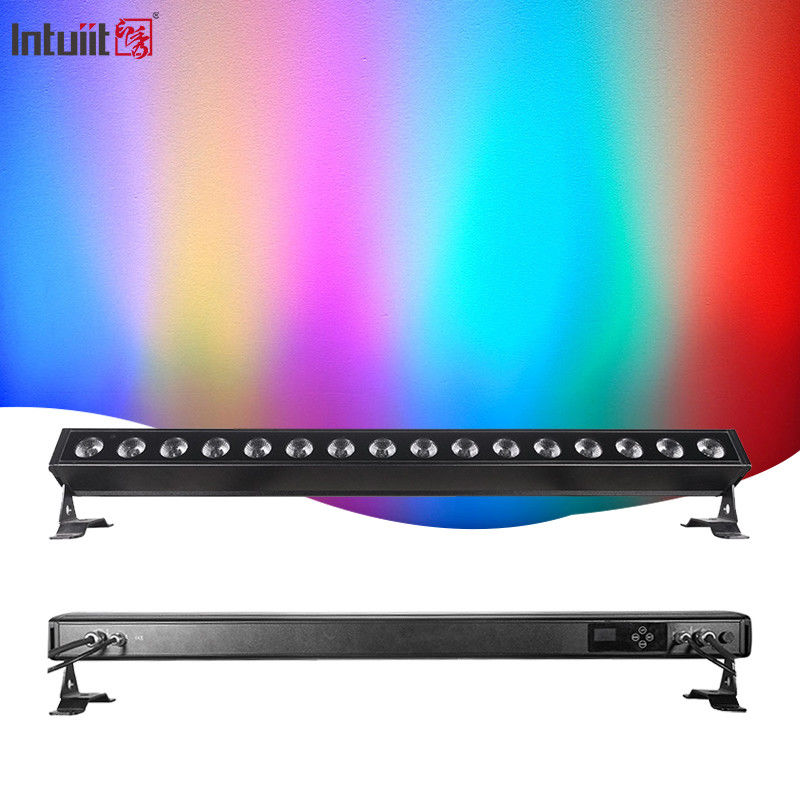 Ip65 Kiểm soát nước 16x5w Đèn đèn LED ngoài trời Rgbw Đèn máy rửa tường