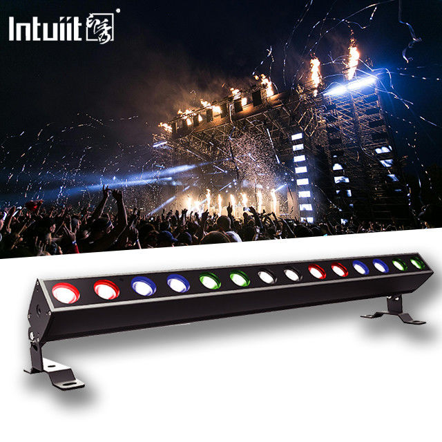 DMX512 14 * 10w RGBW 4in1 Pixel Led Wallwasher bar IP65 Kiểm soát nước Dj Đám cưới Thành phố Sự kiện Bức tranh ngoài trời Đèn rửa LED