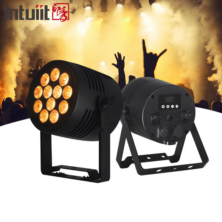 12x20W RGBWAUV 6in1 DMX Control LED Par Light DJ Club Đèn sân khấu