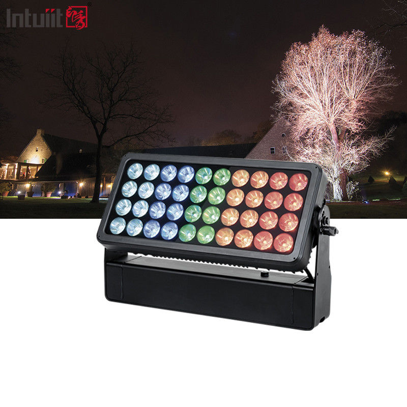 Không thấm nước 40x10w Rgbw 4 trong 1 Dmx ngoài trời Ip65 Led City Light màu đèn sân khấu