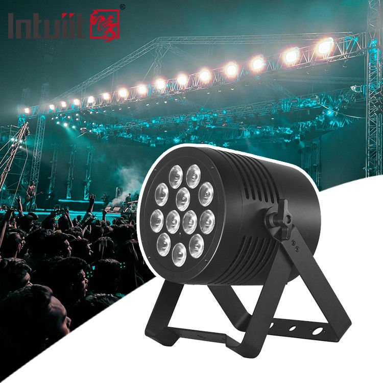 Đèn sân khấu ngoài trời LED DMX 12pcs*20W 6 trong 1 RGBWA UV Đèn chống nước Par Đèn cho đám cưới / sân khấu / disco / đèn hòa nhạc