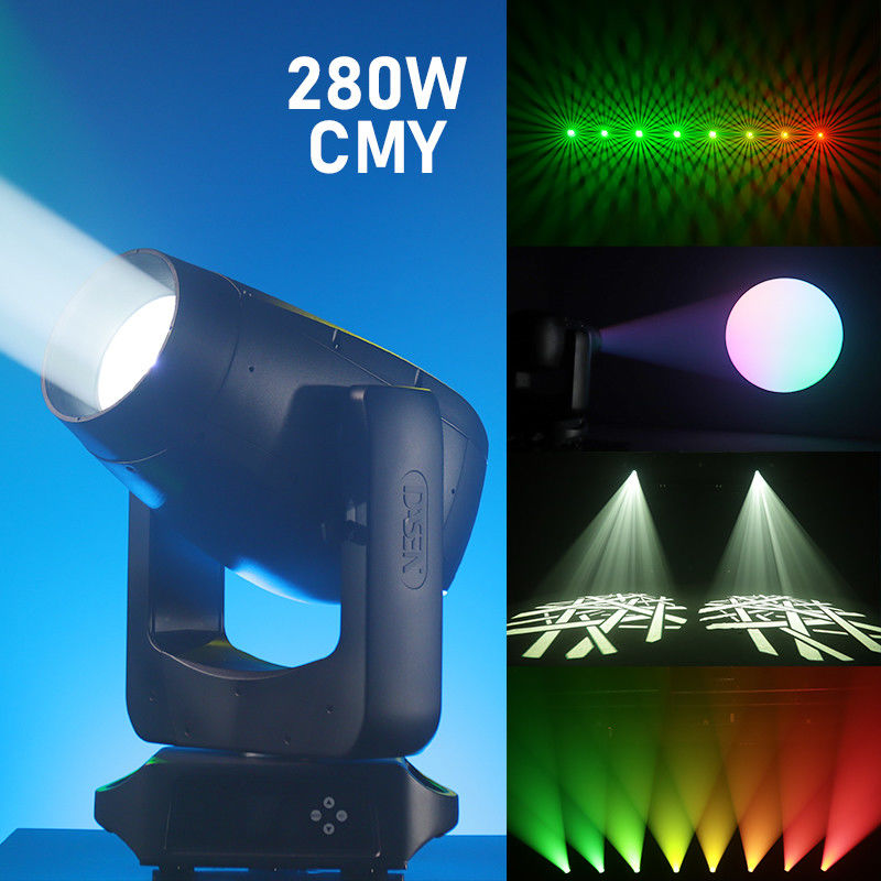 Nhà thờ hòa nhạc 280w LED BSW Beam Spot Wash CMY IP66 ngoài trời Di chuyển đầu Nhà hát sự kiện Bühne Beam Light cho Concert