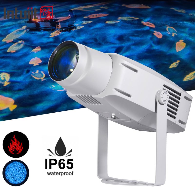 IP65 400W Kiểm soát nước ngoài sóng nước sóng đại dương ánh sáng hiệu ứng sóng nước máy chiếu cảnh quan xung quanh Đèn nhà hàng