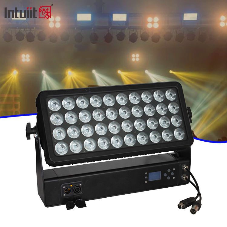 Đèn chiếu sáng màu thành phố LED RGBW 4in1 400w Fullcolor Chống nước cho sự kiện DJ, buổi hòa nhạc, sân khấu, chiếu sáng cảnh quan