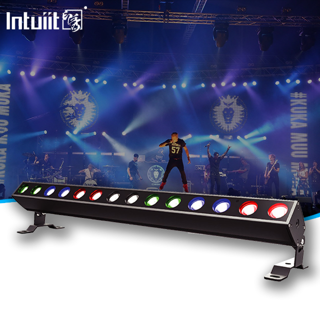 Sản phẩm bán chạy DMX hiệu ứng Pixel Bar màu sắc thay đổi thanh rửa 14pcs 10w Led RGBW 4in1 Wall Washer Lighting