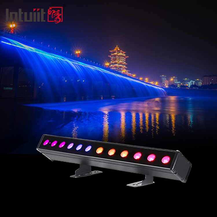 12 * 2W 4-in-1 IP65 LED Wash Bar pin RGBW chiếu đèn hiệu ứng chùm
