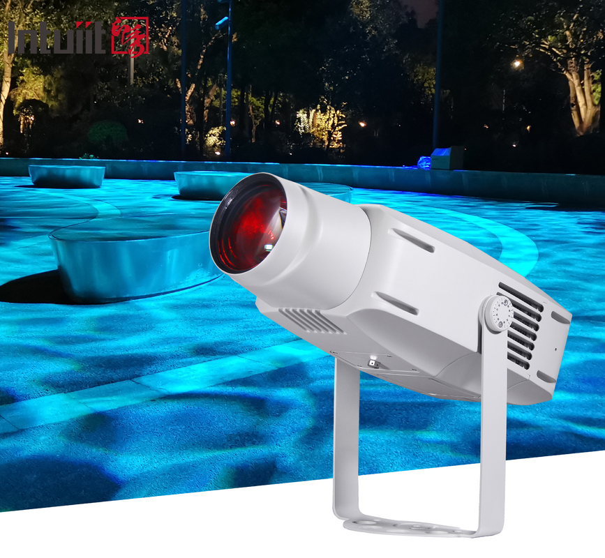 Đèn chiếu logo LED ngoài trời 400W IP65, hiệu ứng gợn sóng nước, dùng cho quảng cáo, chịu thời tiết