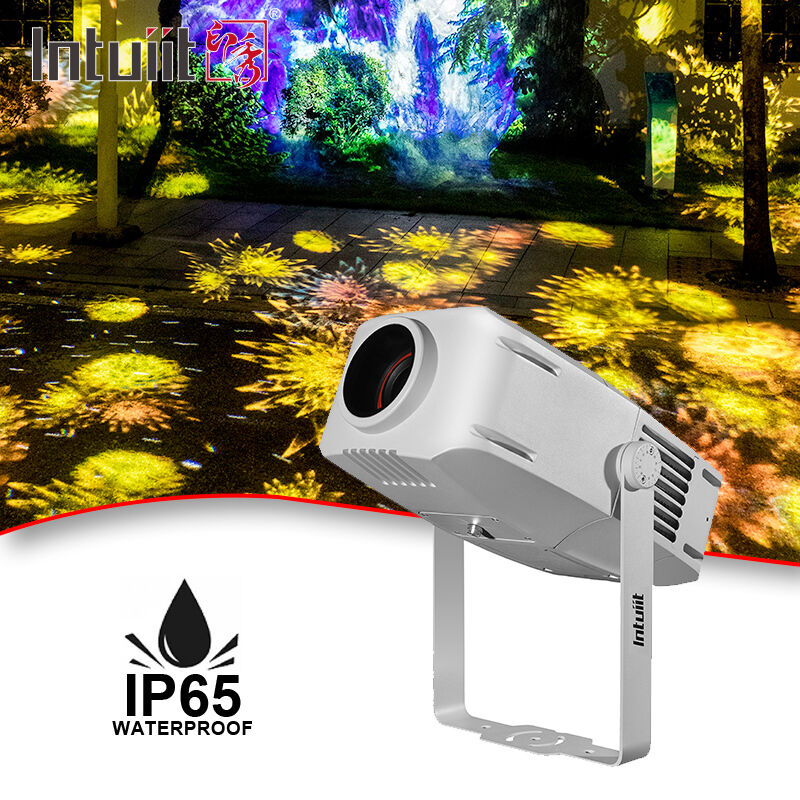 Không thấm nước Ip65 400w ngoài trời quảng cáo Gobo Projector Rotating Projection Led Gobo Light Projector