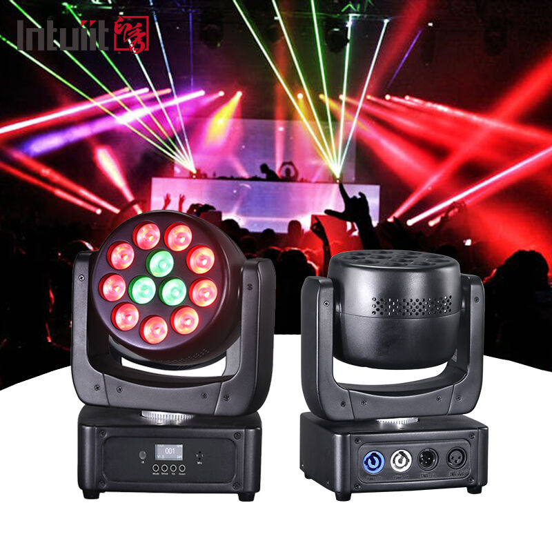 Mini Moving Head Light 112*8W RGBW 4 trong 1 LED Beam Wash Effect Lighting Spotlight cho DJ KTV Home Party