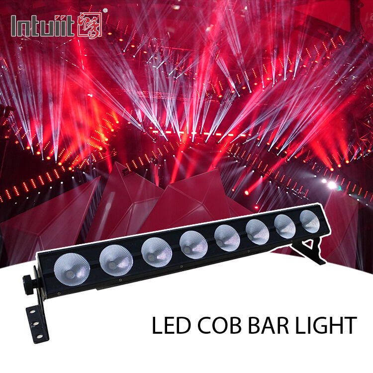 Đèn LED 8x15W Rgb Cob 3In1 Đèn thẳng cho quầy Bar Led Wall Wash Light Cob Bar stage Lights
